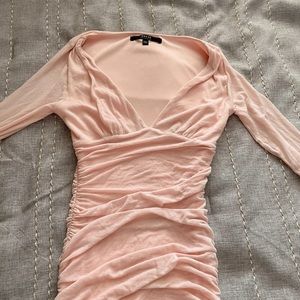 GUESS Pink Bodycon Dress